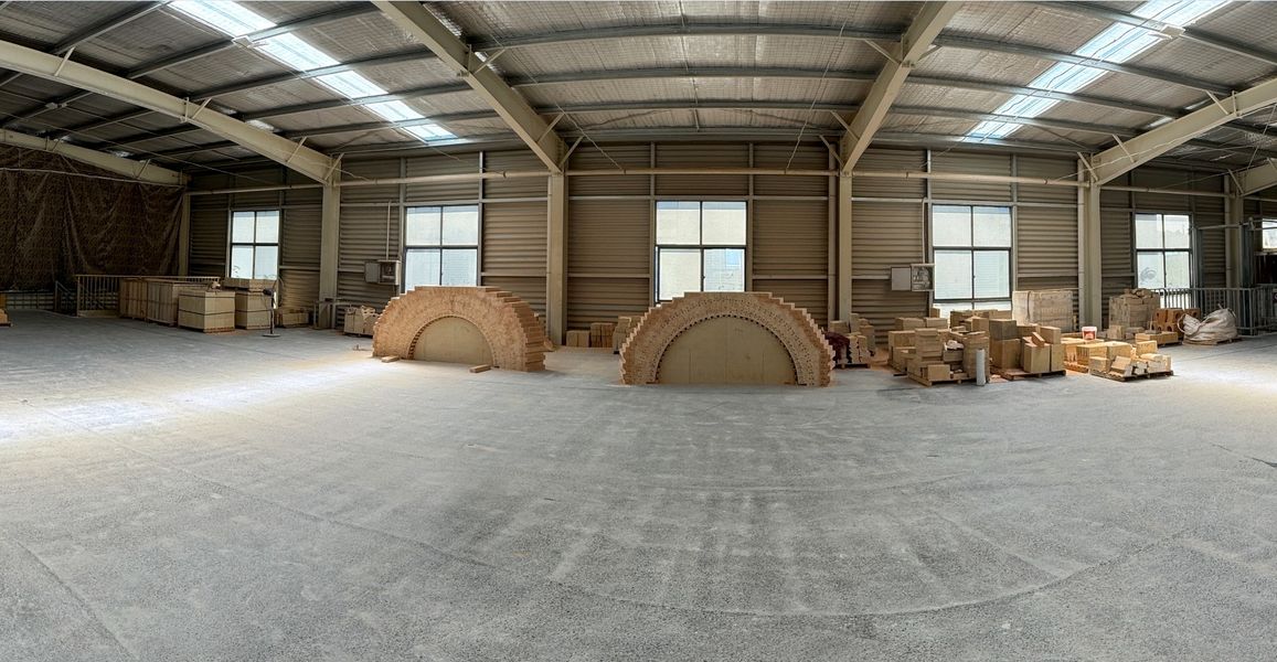 Henan Hongtai Kiln Refractory Co.,Ltd. línea de producción del fabricante