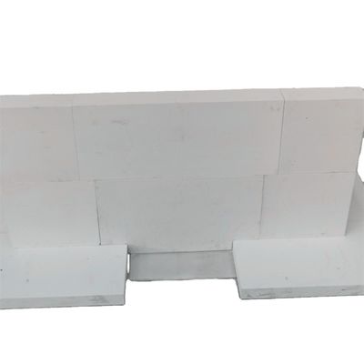 DENSIDAD DE BULK 3,75-3,95 g/cm3 Horno de vidrio usado Estructura superior AZS ladrillo para moldeado