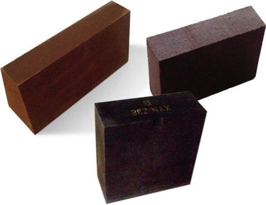 Al2O3 Contenido 25% Magnesio Chromos de ladrillo para hornos de vidrio