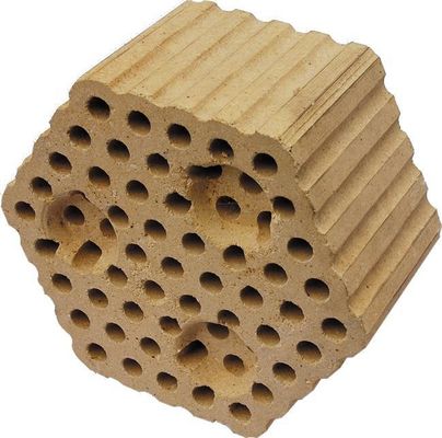 Al2O3 ladrillo de verificación de arcilla de aluminio para estufas calientes de 17 agujeros y 29 agujeros