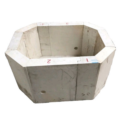 Producto de zirconia-corindón fundido para la industria del vidrio 0% MgO y 0% CrO