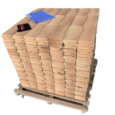 ladrillo de arcilla de fuego curvado competitivo para la industria refractaria con 38-48% de contenido de Al2O3