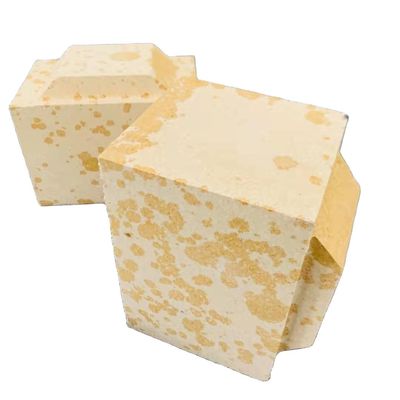 0.18% contenido de MgO Silicia fundida ladrillos refractarios para el horno de los clientes'requisito