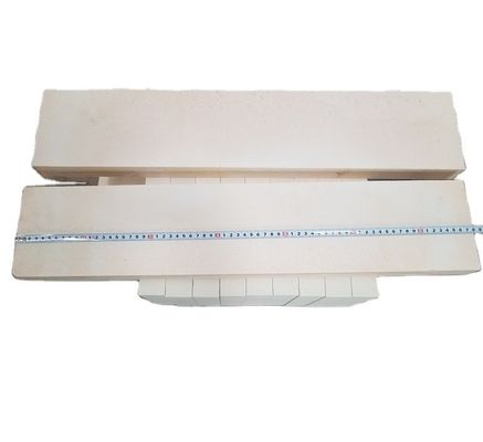 Tejas refractarias fundidas AZS 33/36/41 ladrillos para hornos de vidrio ISO9001 2008 certificado