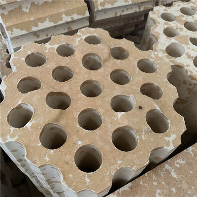 ladrillo refractario de silicio asequible para horno de vidrio densidad de grano ≥1.78 y personalizado