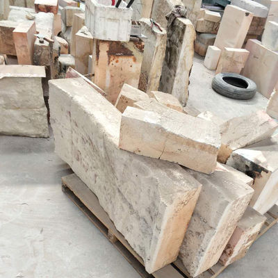 Azs ladrillo refractario para la industria del vidrio horno ladrillo de zirconio fundido de corindón