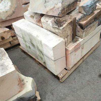 Bloque de alumina de densidad para ladrillo de fusión eléctrica AZS en horno de silicato de vidrio y sodio