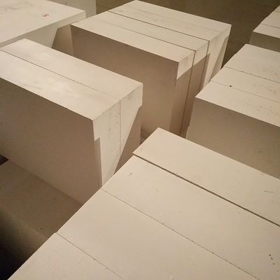 Alta alumina refractario tamaño de ladrillo personalización de bloques AZS fundidos para horno de vidrio