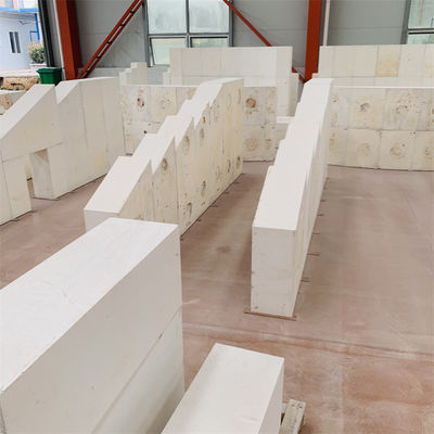 Bajo contenido de Al2O3 Bloques AZS electrocast fundidos de segunda mano para la industria de refinación