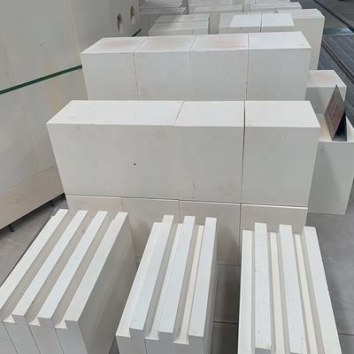 Mattoni refractario para el horno de fusión de vidrio de 10 m2 tanque de fusión material duradero