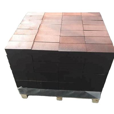 Gran refractoría Mag-Cr Magnesia Chrome ladrillos refractarios para hornos rotativos de cemento