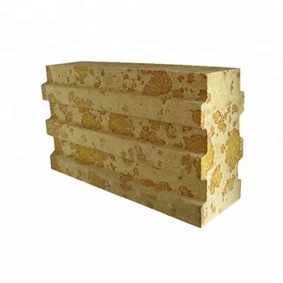 ladrillo de sílice refractario resistente a altas temperaturas para el rendimiento del horno rotativo de fritura