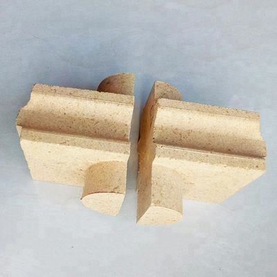 Serie SK ladrillo de fuego de pared regenerativa de arcilla con forma especial para compradores de hornos de cúpula