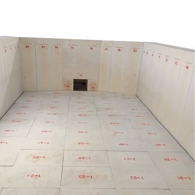 Bloques de ladrillo de horno de vidrio con material Azs de alta temperatura y zircón reciclado