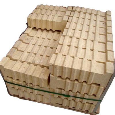 Oem/Odm para Bolier amarillo sinterizado refractario ladrillos de arcilla de fuego tamaño estándar 230x114x75mm