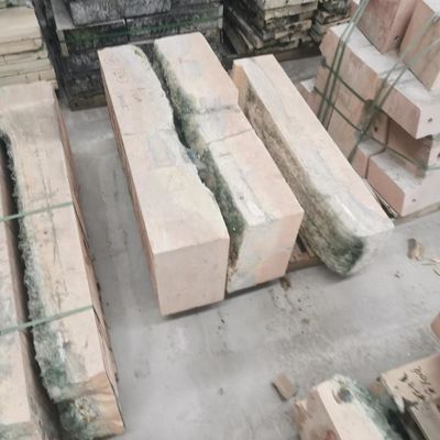 Horno de vidrio Corindón mullite ladrillo refractario Azs ladrillos Horno de aluminio de zirconio