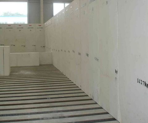 Bloque de corindón blanco de ladrillo refractario de horno para botellas de vidrio de chimenea OEM / ODM
