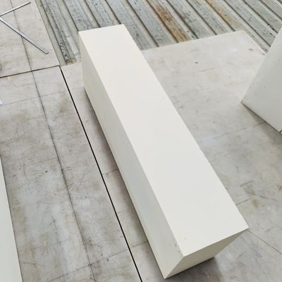 Bloques de azulejos refractarios fundidos fundidos para aplicaciones de temperatura con certificación ISO9001