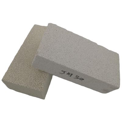 Bloques de aislamiento de mullita blanco para revestimiento de hornos JM23 JM26 JM28 Bauxita de alta alumina