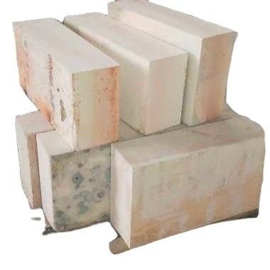 Blanco Bajo Sinterizado Azs Alto Cromo Refractario de ladrillo de zircón Arena de Bauxita Costo del mineral