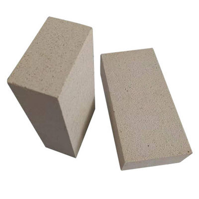 ladrillo aislante de alta alumina amarillo para aislamiento del horno y conductividad térmica