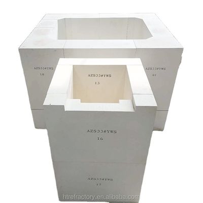 Bloques de cristal en bruto Bloques de vidrio para ladrillos de tamaño personalizado Horno de pizza al aire libre