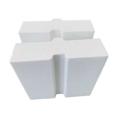 Bloque para horno de vidrio Aluminio refractario de zirconio ladrillo Azs con contenido de SiO2 % 13%