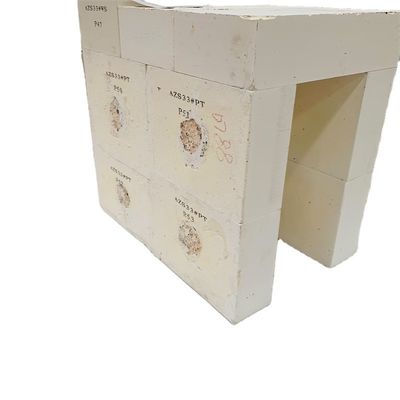 El material utilizado para la fabricación de los materiales de aluminio de zirconio es el zirconio-corindón
