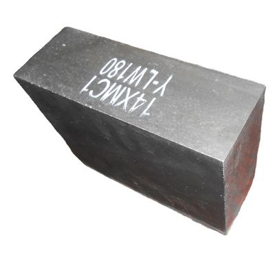 Magnesia de carbono refractario en forma de ladrillo ideal para boquilla corredera en carbono de aluminio