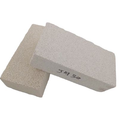 JM ladrillos aislantes de fuego ladrillos mullite con contenido de CaO 0% Resisten el horno Max 1760C