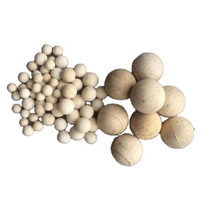 Bolas cerámicas de aluminio de alta densidad refractarias de 9 mm para el procesamiento del corte de molinos de bolas