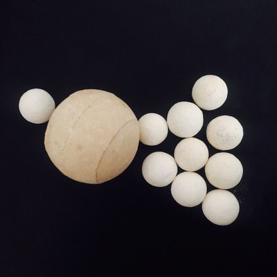 Bolas de cerámica de alta alumina de fuego de burbujas de ladrillo de bolas tabulares con certificación ISO9001