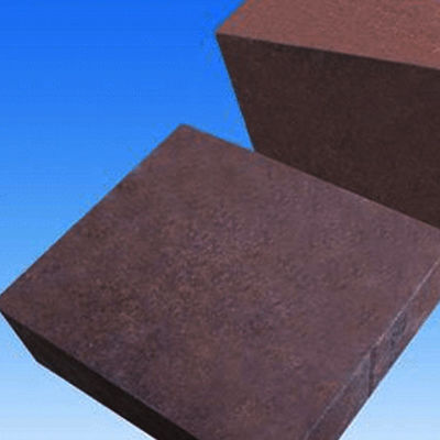 18% de porosidad ladrillos de magnesia cromita para hornos rotativos de cemento de baja conductividad térmica