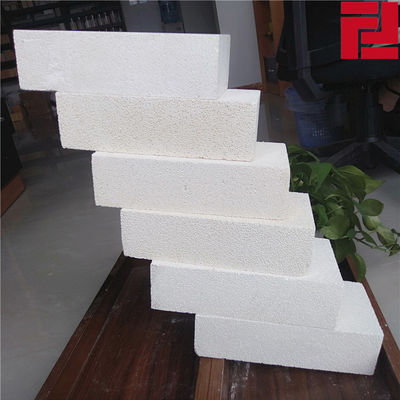 Los ladrillos aislantes de fuego ligeros para hornos Al2O3 Contenido % 38%-75% de material mullito