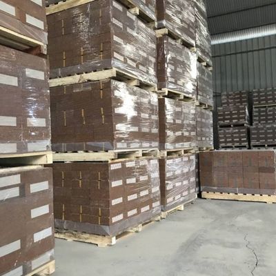 Contenido de CaO personalizado Magnesia Spinel de hierro ladrillo refractario para horno rotativo de cemento