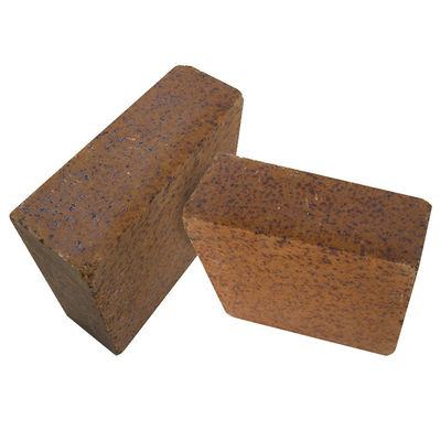 Alta refractoría 88 por ciento de magnesia ladrillo de espinela de hierro para horno de horno rotativo de cemento