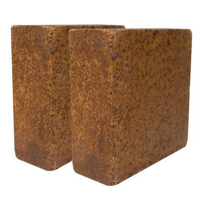 Magnesia Ferrum Spinel ladrillo refractario para horno de cemento Al2O3 3-5% CaO personalizado