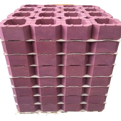 Bloques refractarios aislantes térmicos de magnesio cromo para tamaño personalizado y RUL 1700