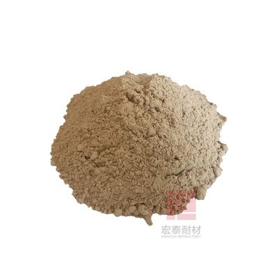 Concreto fundible de plástico refractario con baja vibración de cemento para resistencia al choque térmico