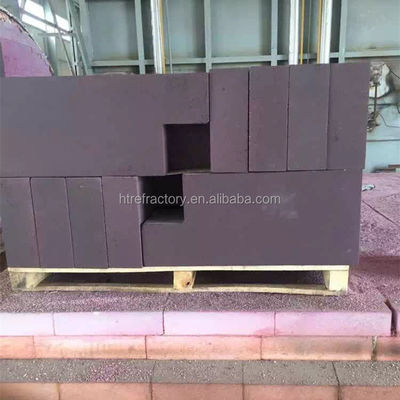 Tamaño personalizado Corindón cromo mullite de silicio refractario ladrillo de fundición