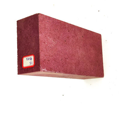 Materia prima Al2O3 POROSIDAD aparente 18% Corindón rosado fundido Magnesia ladrillo de cromo F90