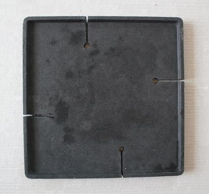 Placas de carburo de silicio negro respetuosas con el medio ambiente y resistentes al calor para cerámica