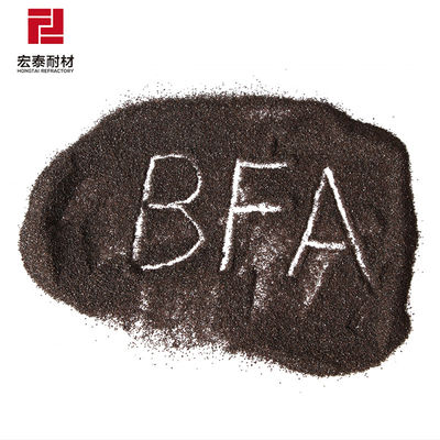Granito de corindón en polvo de BFA marrón para abrasivo y refractario en diferentes tamaños de clientes
