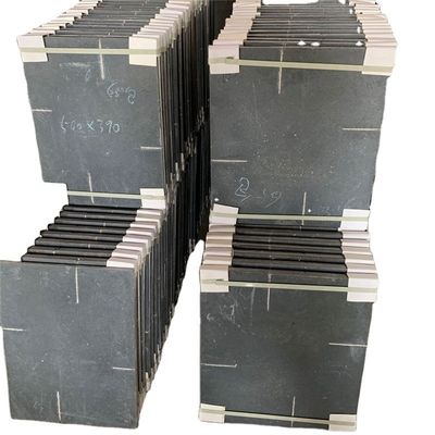 Placa de carburo de silicio de 450X450 mm para estante de horno personalizable en material refractario