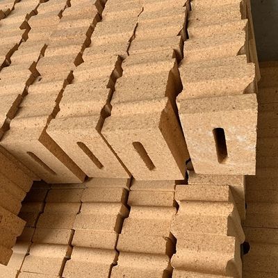 ladrillo de aluminio duradero de alta resistencia refractario con un contenido de Al2O3 del 48%