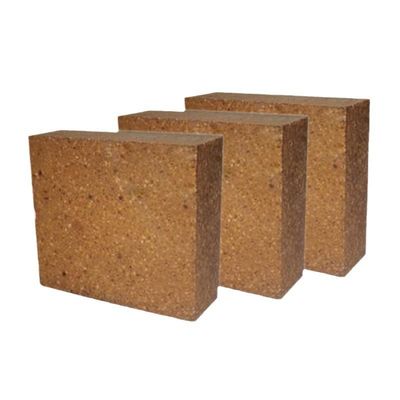 88% MgO Magnesia Iron Spinel ladrillo refractario resistente al fuego para horno de fundición de cobre
