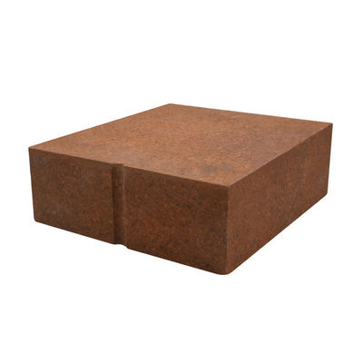 Horno de túnel de alta temperatura Magnesio hierro espinela Magnesia ladrillo con Al2O3 % 3-5