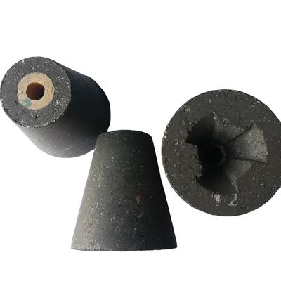 Tamaño personalizado de alta alumina de carbono Tundish boquilla ladrillo refractario para cuchara de acero