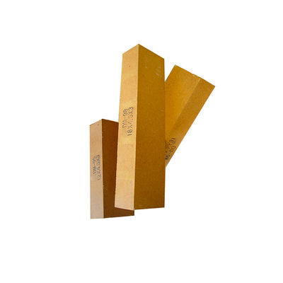 ISO9001 2008 Certificado de alta alumina ladrillo refractario para horno de vidrio 50% 60% 70% 80%