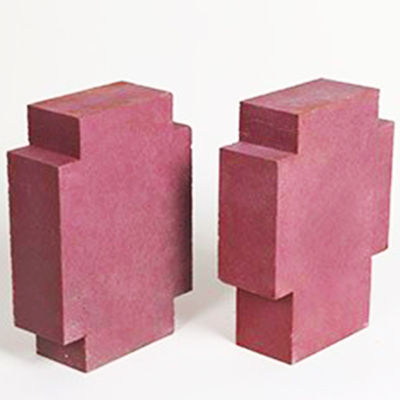 Los ladrillos de corindón de alta alumina cromado con refractoría de 1770° refractoría de 2000°